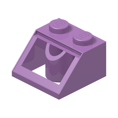 ROOF TILE 2X2/45° · Medium Lavender (réf. BrickLink Medium Lavender)