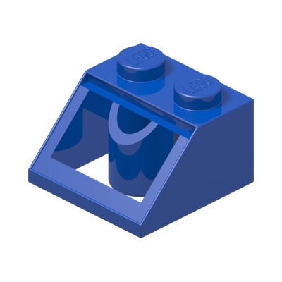 ROOF TILE 2X2/45° · Bright Blue (réf. BrickLink Blue)