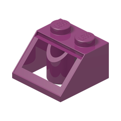 ROOF TILE 2X2/45° · Bright Reddish Violet (réf. BrickLink Magenta)