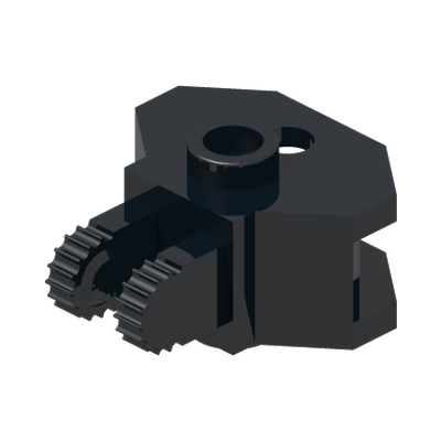 BALL COUPLING FRICTION/FORK · Black (réf. BrickLink Black)