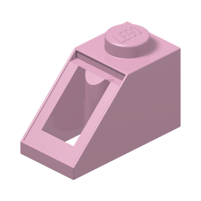 ROOF TILE 1X2/45° · Light Purple (réf. BrickLink Bright Pink)