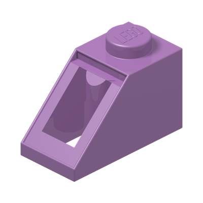 ROOF TILE 1X2/45° · Medium Lavender (réf. BrickLink Medium Lavender)