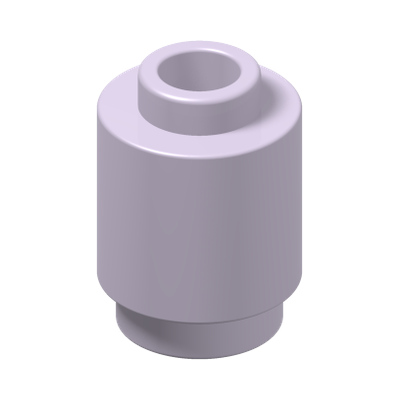 ROUND BRICK 1X1 · Lavender (réf. BrickLink Lavender)