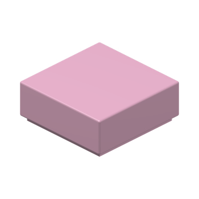 Tile 1 x 1 · Light Purple (réf. BrickLink Bright Pink)