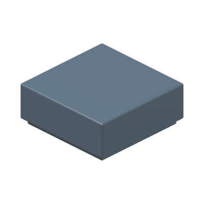 FLAT TILE 1X1 · Sand Blue (réf. BrickLink Sand Blue)