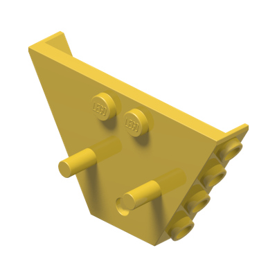 Vehicle, Tipper End Flat with Pins