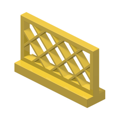 Fence 1 x 4 x 2 Lattice