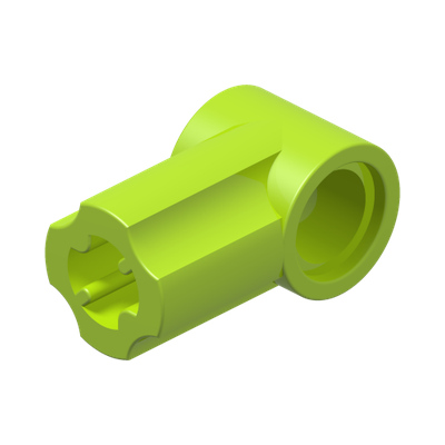 ANGLE ELEMENT, 0 DEGREES [1] · Bright Yellowish Green (réf. BrickLink Lime)