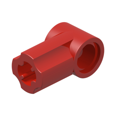 ANGLE ELEMENT, 0 DEGREES [1] · Bright Red (réf. BrickLink Red)