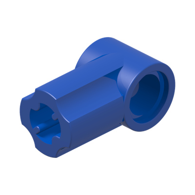 ANGLE ELEMENT, 0 DEGREES [1] · Bright Blue (réf. BrickLink Blue)