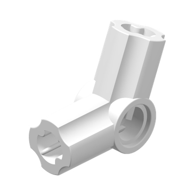 ANGLE ELEMENT, 112,5 DEGR. [5] · White (réf. BrickLink White)