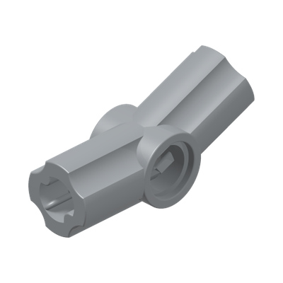 ANGLE ELEMENT, 157,5 DEGR. [3] · Medium Stone Grey (réf. BrickLink Light Bluish Gray)