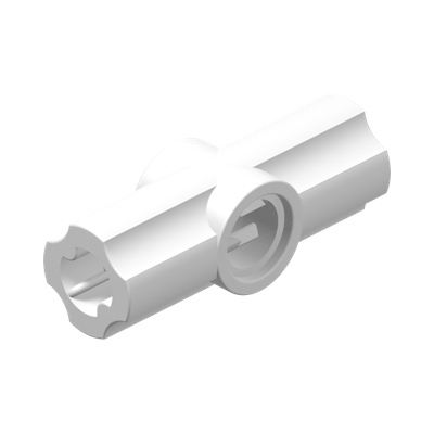 ANGLE ELEMENT, 180 DEGREES [2] · LEGO 6271870 (réf. BrickLink 32034) · White (réf. BrickLink White)
