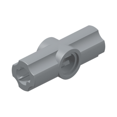 ANGLE ELEMENT, 180 DEGREES [2] · Medium Stone Grey (réf. BrickLink Light Bluish Gray)