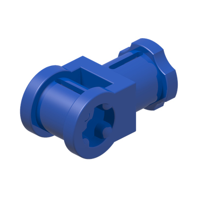 CATCH W. CROSS HOLE · Bright Blue (réf. BrickLink Blue)