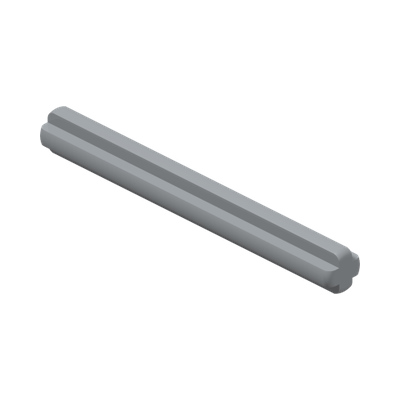 CROSS AXLE 5M · Medium Stone Grey (réf. BrickLink Light Bluish Gray)
