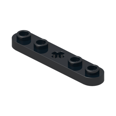 TECHNIC ROTOR, 2 BLADES · Black (réf. BrickLink Black)