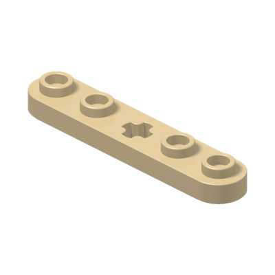 TECHNIC ROTOR, 2 BLADES · Brick Yellow (réf. BrickLink Tan)