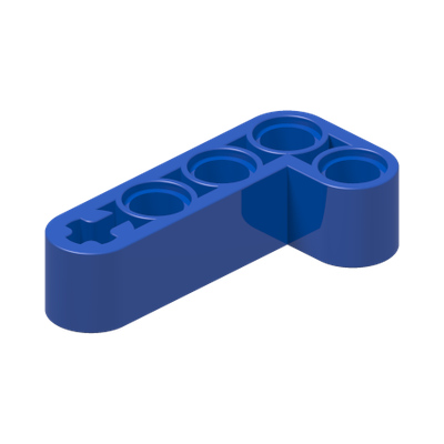 TECHNIC ANG. BEAM 4X2 90 DEG · Bright Blue (réf. BrickLink Blue)