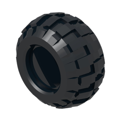 Tire 56 x 30 R Balloon · Réf. BrickLink 32180 · Couleur BrickLink : Black