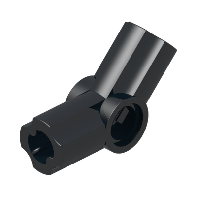 ANGLE ELEMENT 135 DEG. [4] · Black (réf. BrickLink Black)