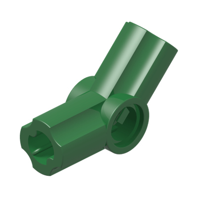 ANGLE ELEMENT 135 DEG. [4] · Dark Green (réf. BrickLink Green)