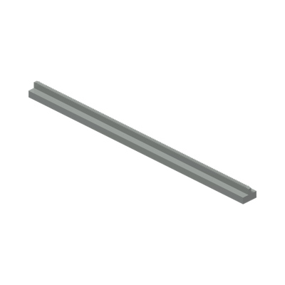 Train, Track Rail Straight 16L (no slots, no tapered ends) · LEGO 4163081 (réf. BrickLink 3228c) · Couleur BrickLink : Light Gray