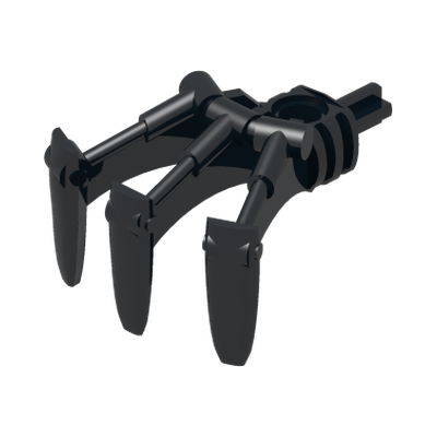 Bionicle Claw with Axle · LEGO 4158029 (réf. BrickLink 32506) · Couleur BrickLink : Black