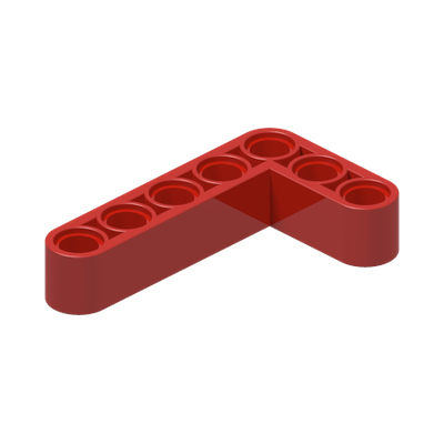 TECHNIC ANG. BEAM 3X5 90 DEG. · Bright Red (réf. BrickLink Red)