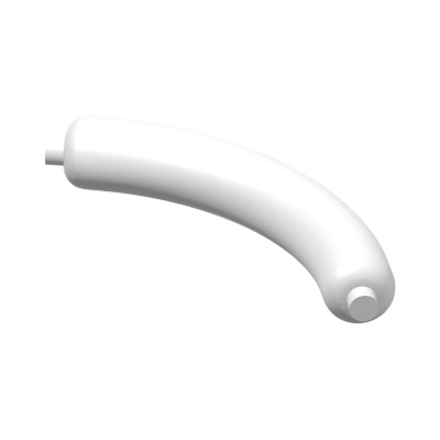 SAUSAGE · LEGO 6518930 (réf. BrickLink 33078) · White (réf. BrickLink White)