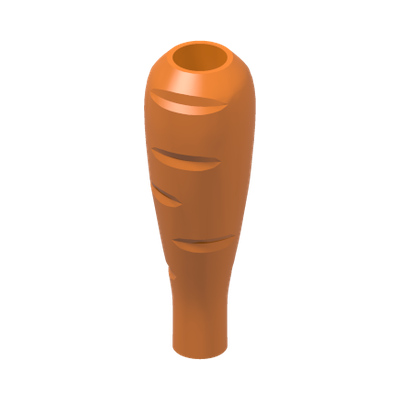 CARROT · LEGO 6424015 (réf. BrickLink 33172) · Bright Orange (réf. BrickLink Orange)