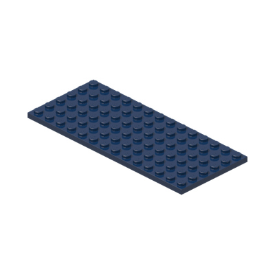 Plate 6 x 14 · Couleur BrickLink : Dark Blue