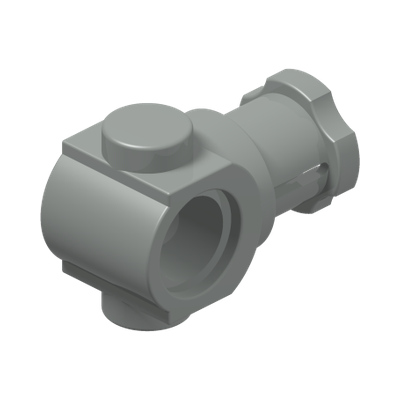 Technic, Axle and Pin Connector · LEGO 4105243 (réf. BrickLink 3651) · Couleur BrickLink : Light Gray