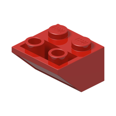 ROOF TILE 2X2/45° INV. · Bright Red (réf. BrickLink Red)