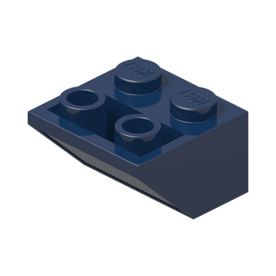 ROOF TILE 2X2/45 INV. · Earth Blue (réf. BrickLink Dark Blue)