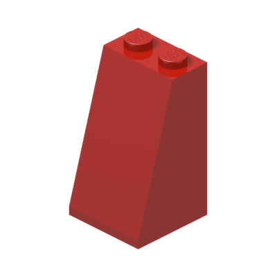ROOF TILE 2X2X3/ 73 GR. · Bright Red (réf. BrickLink Red)