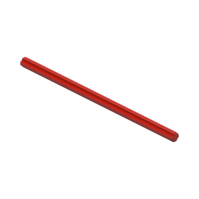 CROSS AXLE 12M · Bright Red (réf. BrickLink Red)