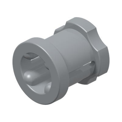 BUSH FOR CROSS AXLE · Medium Stone Grey (réf. BrickLink Light Bluish Gray)