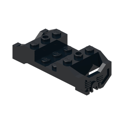 BOGIE 3X6 · LEGO 6253474 (réf. BrickLink 38339) · Black (réf. BrickLink Black)