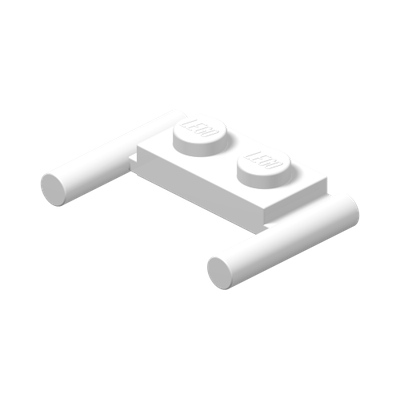 MINI HANDLE · LEGO 383901 (réf. BrickLink 3839b) · White (réf. BrickLink White)