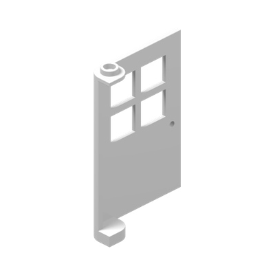 Door 1 x 4 x 5 with 4 Panes