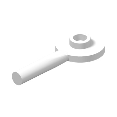 SIGN - STOP · LEGO 390001 (réf. BrickLink 3900) · White (réf. BrickLink White)