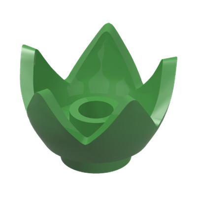 CROWN, NO. 1 · Bright Green (réf. BrickLink Bright Green)