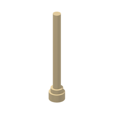 STICK/AERIAL · Brick Yellow (réf. BrickLink Tan)