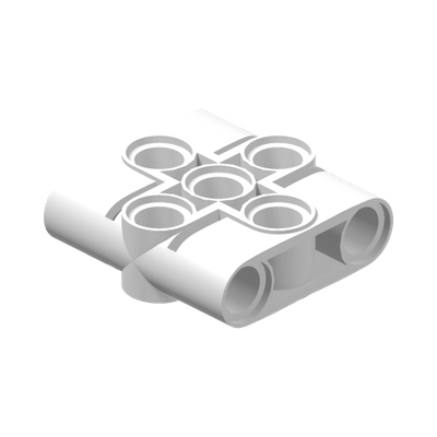 FRAME 3X3 · LEGO 6247424 (réf. BrickLink 39793) · White (réf. BrickLink White)