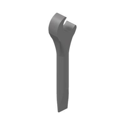 SCREWDRIVER/SPANNER · Silver Metallic (réf. BrickLink Flat Silver)