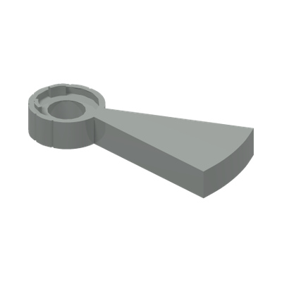 Stairs Spiral Step · LEGO 4153414 (réf. BrickLink 40243) · Couleur BrickLink : Light Gray