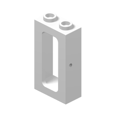 Window 1 x 2 x 3 Train · LEGO 403501 (réf. BrickLink 4035) · Couleur BrickLink : White