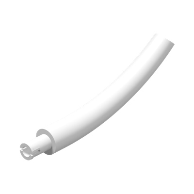 NECK - TAIL LINK, DIA. 7.84- DIA.6,47 · LEGO 6323929 (réf. BrickLink 40378) · White (réf. BrickLink White)