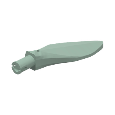 Dinosaur Flipper with Pin · LEGO 4155938 (réf. BrickLink 40386) · Couleur BrickLink : Sand Green